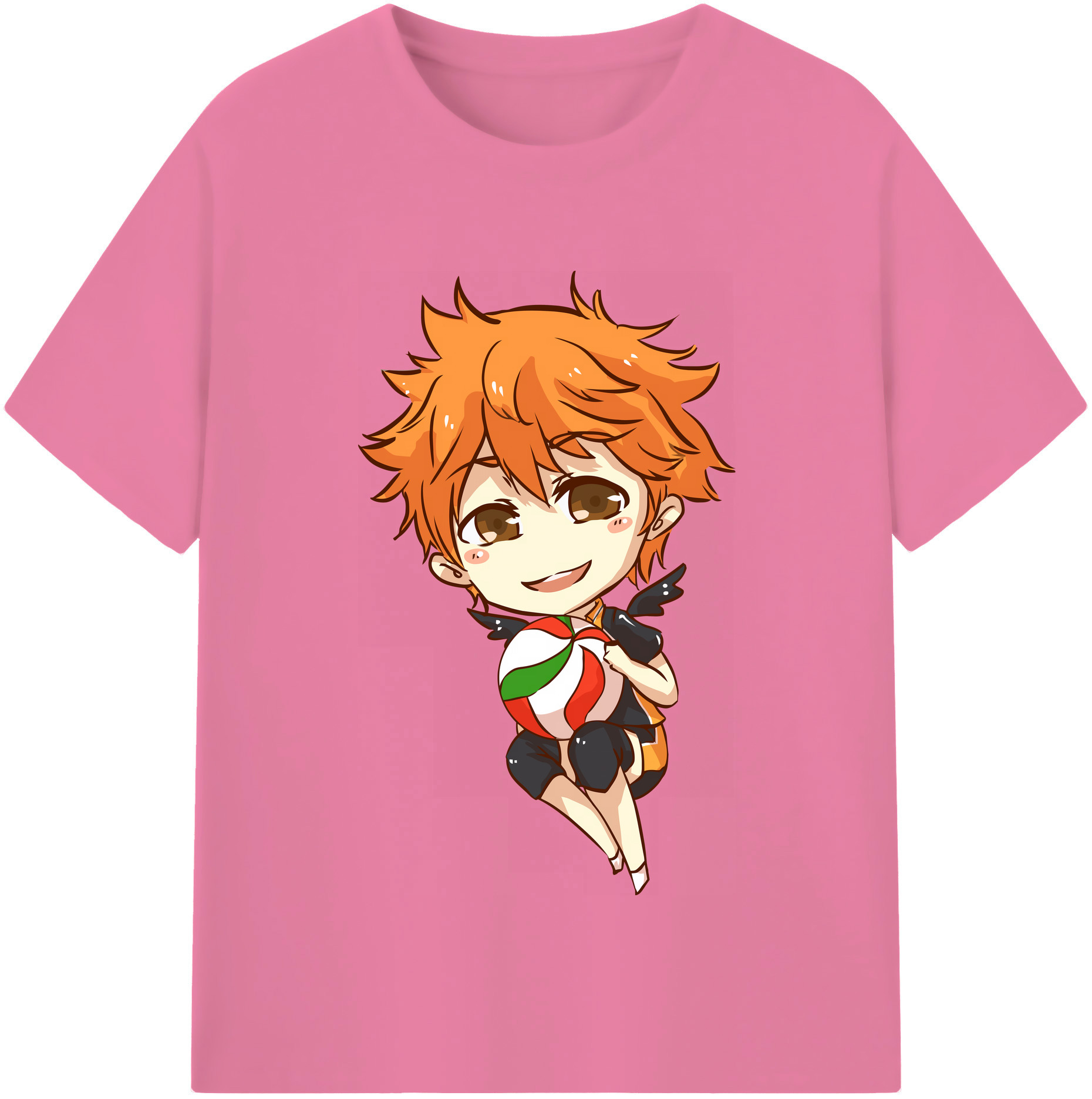 （画像用） ハイキュー!! Haikyu!! 綿100％半袖Tシャツ（フロントプリント）